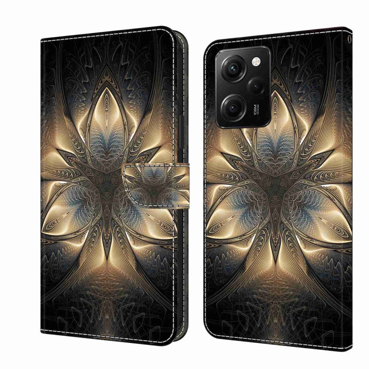 Crystal 3D Shockproof Protective Leather Phone Case, For Xiaomi Redmi Note 12 Pro Global, For Xiaomi Redmi 10