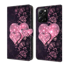 Load image into Gallery viewer, Crystal 3D Shockproof Protective Leather Phone Case, For Xiaomi Redmi Note 12 Pro Global, For Xiaomi Redmi 10