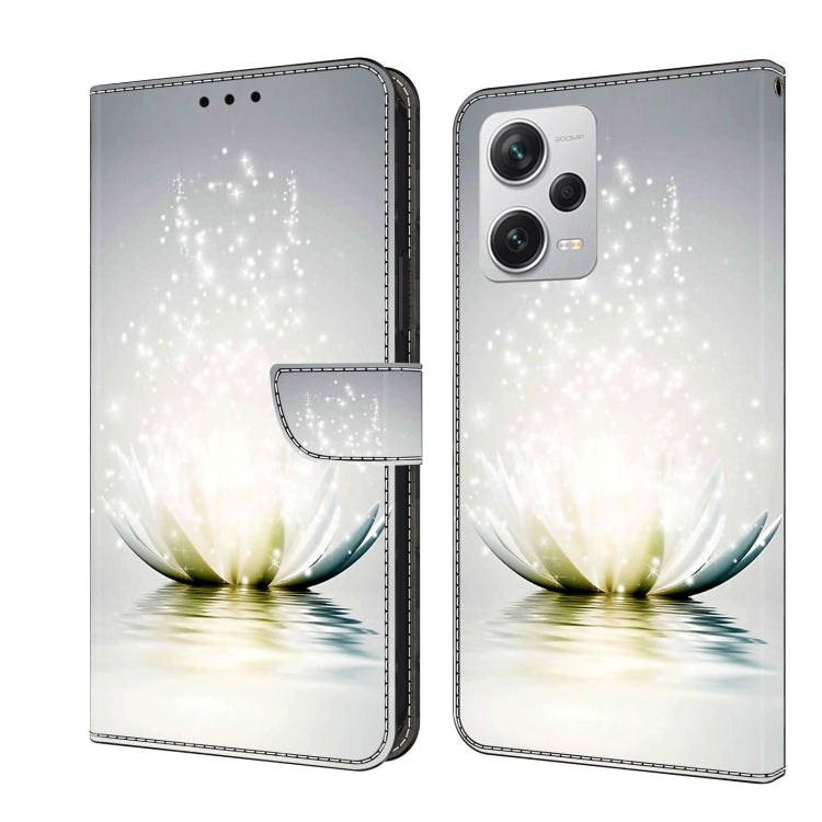 Crystal 3D Shockproof Protective Leather Phone Case, For Xiaomi Redmi Note 12 4G, For Xiaomi Redmi Note 12 Pro+