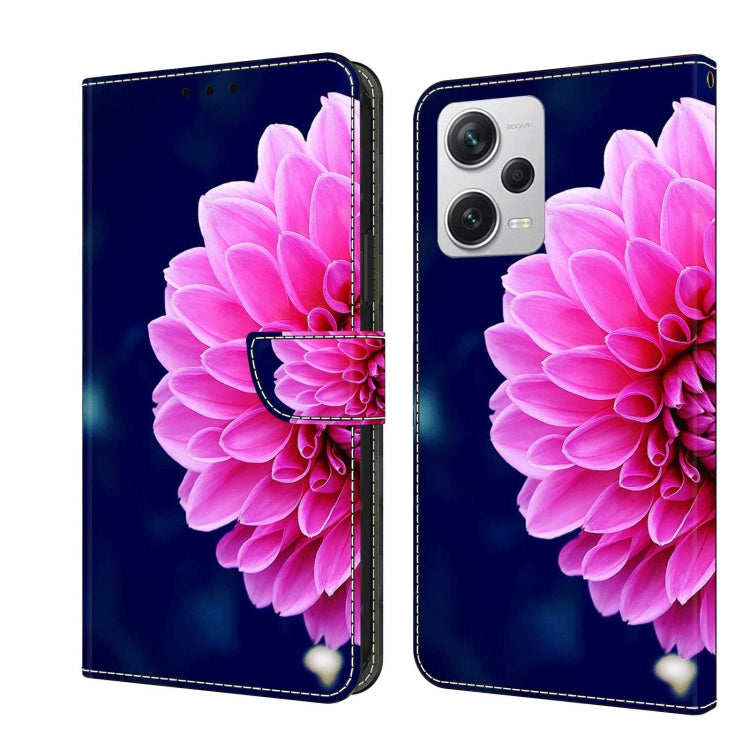 Crystal 3D Shockproof Protective Leather Phone Case, For Xiaomi Redmi Note 12 4G, For Xiaomi Redmi Note 12 Pro+