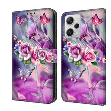 Load image into Gallery viewer, Crystal 3D Shockproof Protective Leather Phone Case, For Xiaomi Redmi Note 12 4G, For Xiaomi Redmi Note 12 Pro+