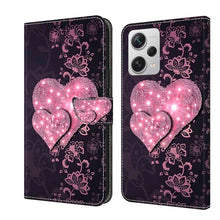 Load image into Gallery viewer, Crystal 3D Shockproof Protective Leather Phone Case, For Xiaomi Redmi Note 12 4G, For Xiaomi Redmi Note 12 Pro+
