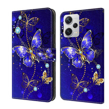 Load image into Gallery viewer, Crystal 3D Shockproof Protective Leather Phone Case, For Xiaomi Redmi Note 12 4G, For Xiaomi Redmi Note 12 Pro+