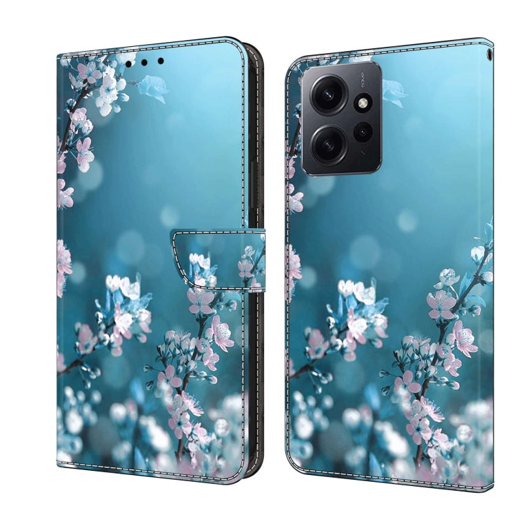 Crystal 3D Shockproof Protective Leather Phone Case, For Xiaomi Redmi Note 12 4G, For Xiaomi Redmi Note 12 Pro+
