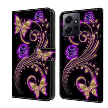 Load image into Gallery viewer, Crystal 3D Shockproof Protective Leather Phone Case, For Xiaomi Redmi Note 12 4G, For Xiaomi Redmi Note 12 Pro+