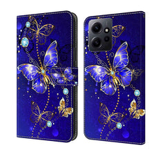 Load image into Gallery viewer, Crystal 3D Shockproof Protective Leather Phone Case, For Xiaomi Redmi Note 12 4G, For Xiaomi Redmi Note 12 Pro+