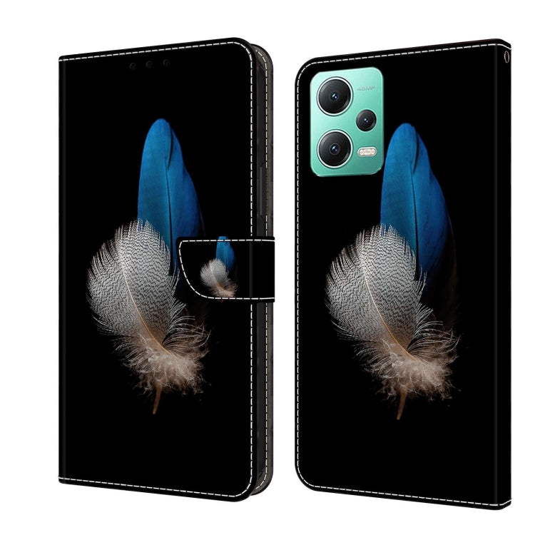 Crystal 3D Shockproof Protective Leather Phone Case, For Xiaomi Redmi Note 12 5G Global / Poco X5, For Xiaomi Redmi 11A 4G / Redmi 12C Global