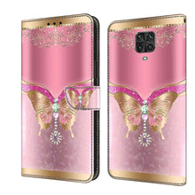 Load image into Gallery viewer, Crystal 3D Shockproof Protective Leather Phone Case, For Xiaomi Redmi Note 9, For Xiaomi Redmi Note 9 Pro
