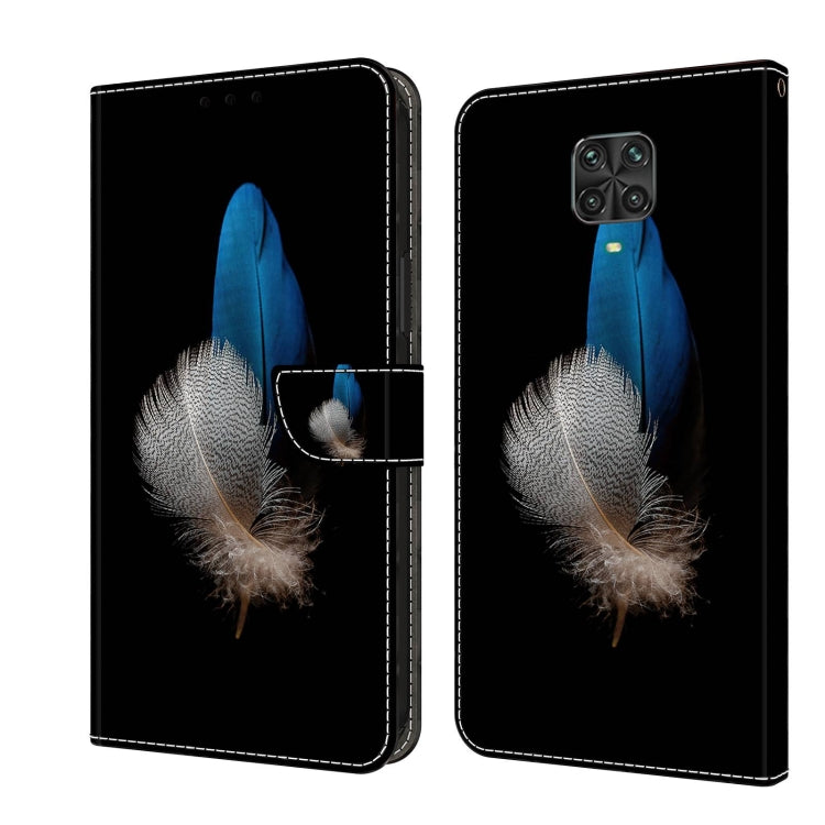 Crystal 3D Shockproof Protective Leather Phone Case, For Xiaomi Redmi Note 9, For Xiaomi Redmi Note 9 Pro