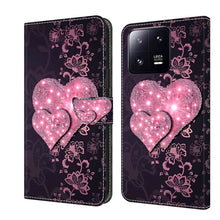 Load image into Gallery viewer, Crystal 3D Shockproof Protective Leather Phone Case, For Xiaomi 13 Lite, For Xiaomi 13 Pro