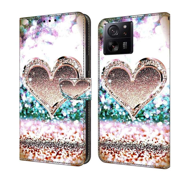 Crystal 3D Shockproof Protective Leather Phone Case, For Xiaomi Redmi A1+ / A2 / A2+, For Xiaomi 13T Pro