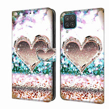 Load image into Gallery viewer, Crystal 3D Shockproof Protective Leather Phone Case, For Samsung Galaxy A12 4G / 5G, For Samsung Galaxy A13 4G / 5G / A04S