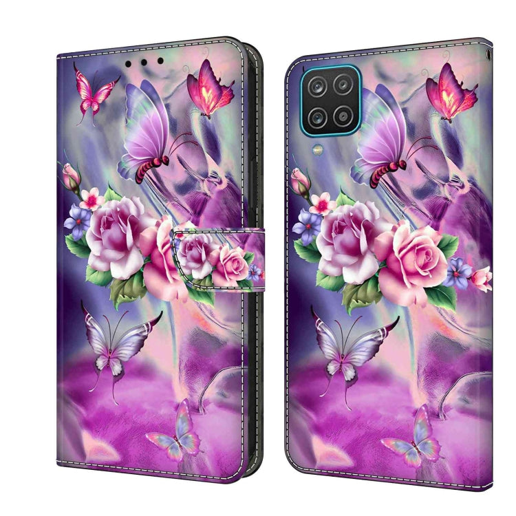 Crystal 3D Shockproof Protective Leather Phone Case, For Samsung Galaxy A12 4G / 5G, For Samsung Galaxy A13 4G / 5G / A04S