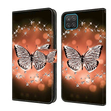 Load image into Gallery viewer, Crystal 3D Shockproof Protective Leather Phone Case, For Samsung Galaxy A12 4G / 5G, For Samsung Galaxy A13 4G / 5G / A04S