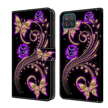 Load image into Gallery viewer, Crystal 3D Shockproof Protective Leather Phone Case, For Samsung Galaxy A12 4G / 5G, For Samsung Galaxy A13 4G / 5G / A04S