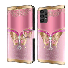 Load image into Gallery viewer, Crystal 3D Shockproof Protective Leather Phone Case, For Samsung Galaxy A12 4G / 5G, For Samsung Galaxy A13 4G / 5G / A04S