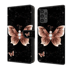 Load image into Gallery viewer, Crystal 3D Shockproof Protective Leather Phone Case, For Samsung Galaxy A12 4G / 5G, For Samsung Galaxy A13 4G / 5G / A04S