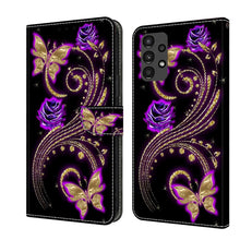 Load image into Gallery viewer, Crystal 3D Shockproof Protective Leather Phone Case, For Samsung Galaxy A12 4G / 5G, For Samsung Galaxy A13 4G / 5G / A04S