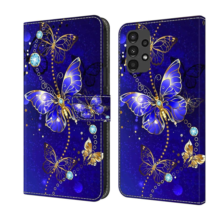 Crystal 3D Shockproof Protective Leather Phone Case, For Samsung Galaxy A12 4G / 5G, For Samsung Galaxy A13 4G / 5G / A04S