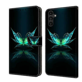 Crystal 3D Shockproof Protective Leather Phone Case, For Samsung Galaxy A14 4G / 5G, For Samsung Galaxy A24