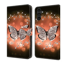 Load image into Gallery viewer, Crystal 3D Shockproof Protective Leather Phone Case, For Samsung Galaxy A14 4G / 5G, For Samsung Galaxy A24