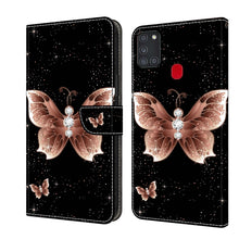Load image into Gallery viewer, Crystal 3D Shockproof Protective Leather Phone Case, For Samsung Galaxy A21s, For Samsung Galaxy A71 4G