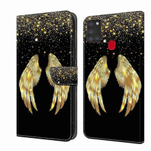 Load image into Gallery viewer, Crystal 3D Shockproof Protective Leather Phone Case, For Samsung Galaxy A21s, For Samsung Galaxy A71 4G