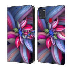Load image into Gallery viewer, Crystal 3D Shockproof Protective Leather Phone Case, For Samsung Galaxy A21s, For Samsung Galaxy A71 4G