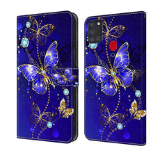 Load image into Gallery viewer, Crystal 3D Shockproof Protective Leather Phone Case, For Samsung Galaxy A21s, For Samsung Galaxy A71 4G