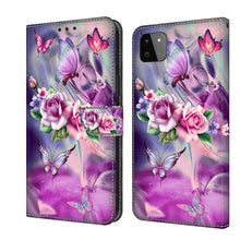 Load image into Gallery viewer, Crystal 3D Shockproof Protective Leather Phone Case, For Samsung Galaxy A22 5G, For Samsung Galaxy S21 FE 5G