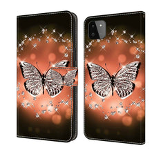 Load image into Gallery viewer, Crystal 3D Shockproof Protective Leather Phone Case, For Samsung Galaxy A22 5G, For Samsung Galaxy S21 FE 5G