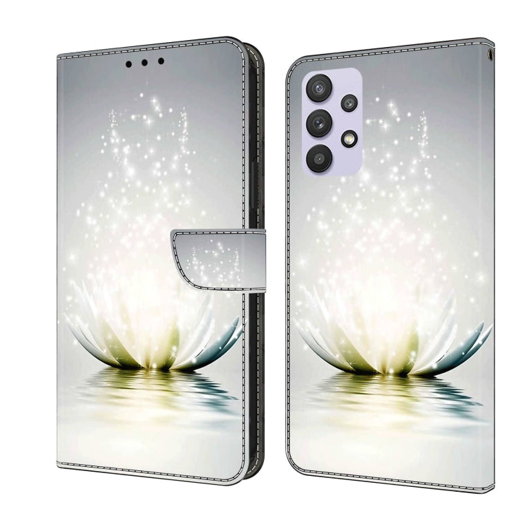 Crystal 3D Shockproof Protective Leather Phone Case, For Samsung Galaxy A32 5G, For Samsung Galaxy S21