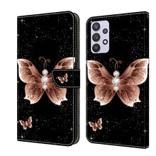 Load image into Gallery viewer, Crystal 3D Shockproof Protective Leather Phone Case, For Samsung Galaxy A32 5G, For Samsung Galaxy S21