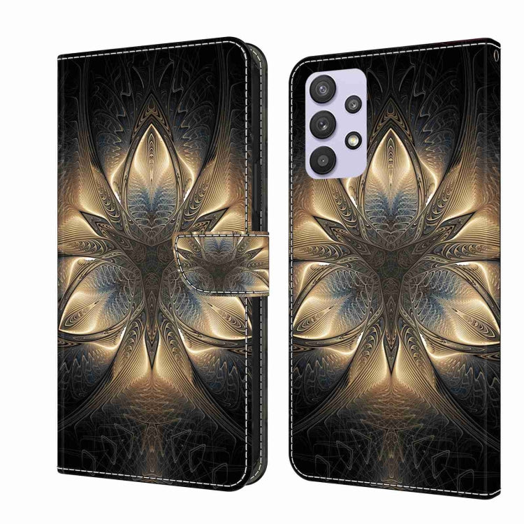 Crystal 3D Shockproof Protective Leather Phone Case, For Samsung Galaxy A32 5G, For Samsung Galaxy S21