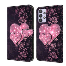 Load image into Gallery viewer, Crystal 3D Shockproof Protective Leather Phone Case, For Samsung Galaxy A32 5G, For Samsung Galaxy S21