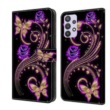 Load image into Gallery viewer, Crystal 3D Shockproof Protective Leather Phone Case, For Samsung Galaxy A32 5G, For Samsung Galaxy S21