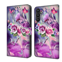 Load image into Gallery viewer, Crystal 3D Shockproof Protective Leather Phone Case, For Samsung Galaxy A34 5G, For Samsung Galaxy A54 5G