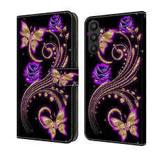 Load image into Gallery viewer, Crystal 3D Shockproof Protective Leather Phone Case, For Samsung Galaxy A34 5G, For Samsung Galaxy A54 5G