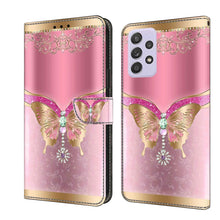 Load image into Gallery viewer, Crystal 3D Shockproof Protective Leather Phone Case, For Samsung Galaxy S22, For Samsung Galaxy A52 / A52s 5G