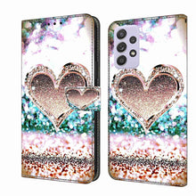 Load image into Gallery viewer, Crystal 3D Shockproof Protective Leather Phone Case, For Samsung Galaxy S22, For Samsung Galaxy A52 / A52s 5G
