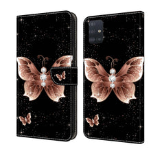 Load image into Gallery viewer, Crystal 3D Shockproof Protective Leather Phone Case, For Samsung Galaxy A21s, For Samsung Galaxy A71 4G