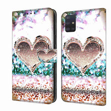 Load image into Gallery viewer, Crystal 3D Shockproof Protective Leather Phone Case, For Samsung Galaxy A21s, For Samsung Galaxy A71 4G