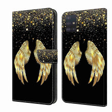 Load image into Gallery viewer, Crystal 3D Shockproof Protective Leather Phone Case, For Samsung Galaxy A21s, For Samsung Galaxy A71 4G