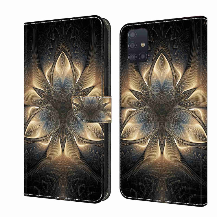 Crystal 3D Shockproof Protective Leather Phone Case, For Samsung Galaxy A21s, For Samsung Galaxy A71 4G
