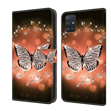 Load image into Gallery viewer, Crystal 3D Shockproof Protective Leather Phone Case, For Samsung Galaxy A21s, For Samsung Galaxy A71 4G