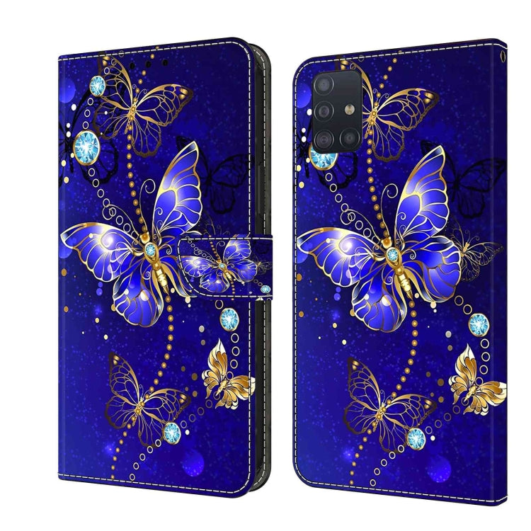 Crystal 3D Shockproof Protective Leather Phone Case, For Samsung Galaxy A21s, For Samsung Galaxy A71 4G