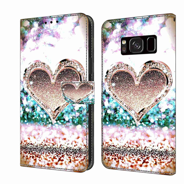 Crystal 3D Shockproof Protective Leather Phone Case