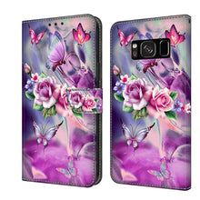 Load image into Gallery viewer, Crystal 3D Shockproof Protective Leather Phone Case
