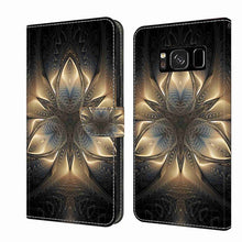 Load image into Gallery viewer, Crystal 3D Shockproof Protective Leather Phone Case