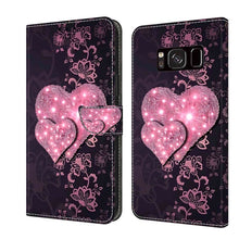 Load image into Gallery viewer, Crystal 3D Shockproof Protective Leather Phone Case